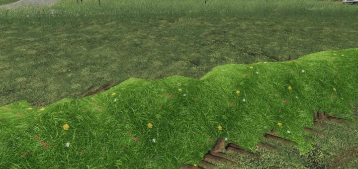 Текстура травы GRASS SCHWAD TEXTURE V1.0 FS19