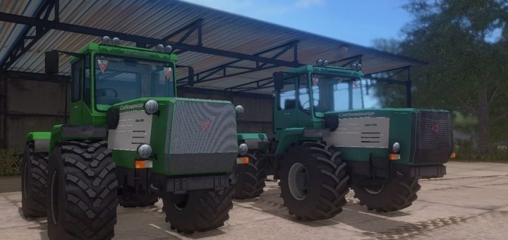 Мод трактор ХТА-220 СЛОБОЖАНЕЦ V1.0 Фарминг Симулятор 2017