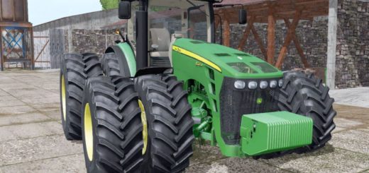 Мод трактор JOHN DEERE 8345R GREENSTAR V1.0 FS17