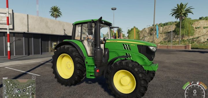 Мод трактор JOHN DEERE 6M V1.0.0 FS19