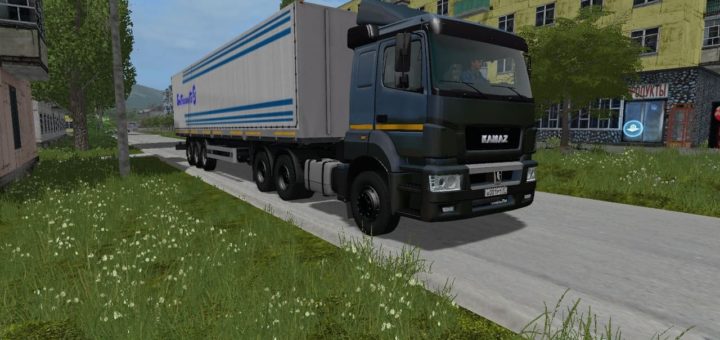 Мод КАМАЗ-65806-002-68 V2.3 GEAR BOX Фермер Симулятор 2017
