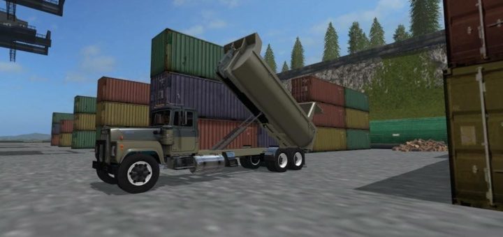 Мод грузовик MACKHOOK V1.0.0.0 Farming Simulator 17