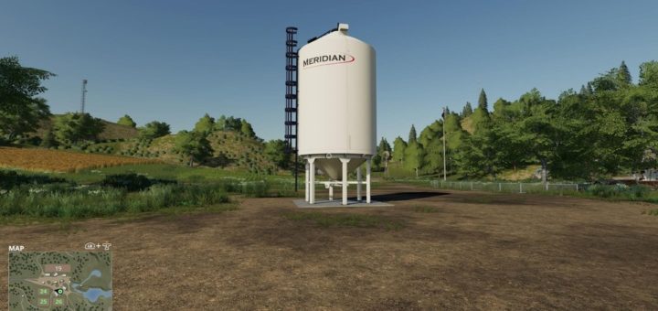 Мод PLACEABLE MERIDIAN SEED FILL STATION V1.0 FS19