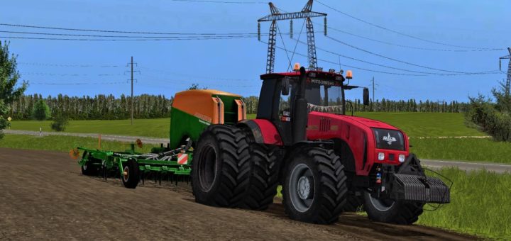 Мод трактор БЕЛАРУС 3522 V1.0.0.0 Фарминг Симулятор 2017