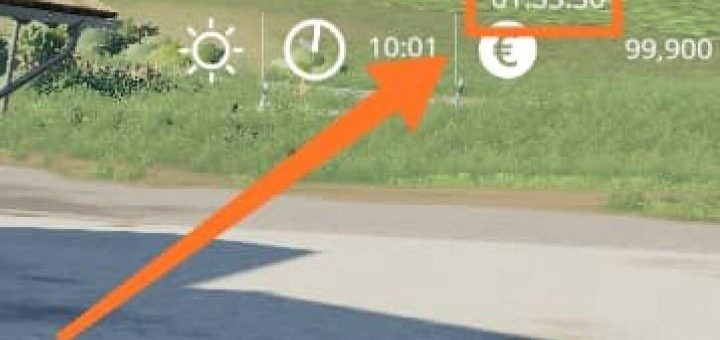 Мод cкрипт RealClock Mod v1.0 Farming Simulator 19