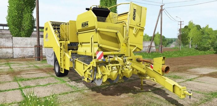 Мод комбайн ROPA KEILER 2 V1.0 Farming Simulator 2017