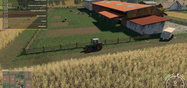 Мод Kuhstall / Milchhof Farming Simulator 2019