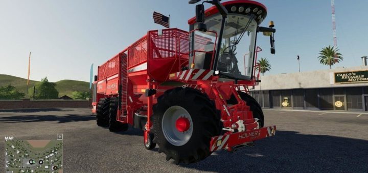 Мод комбайн HOLMER T4-40 POTATOS UND SUGARBEET V1.0.0 FS19