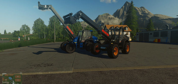 Мод погрузчик Manitou MLAT 533 Telelader 1.0.1 FS19
