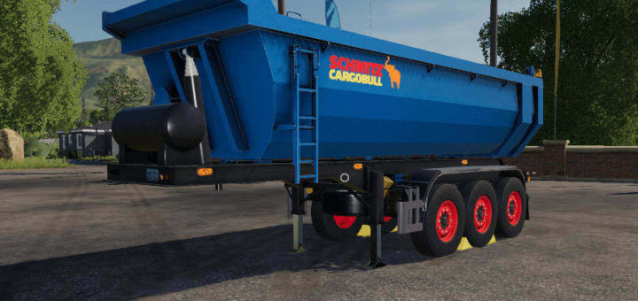 Мод прицеп Schmitz Kipperfs V1.0 Farming Simulator 19