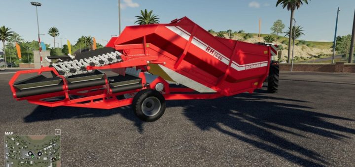 Мод GRIMME RH2460 EDIT SILAGE V1.0 FS19