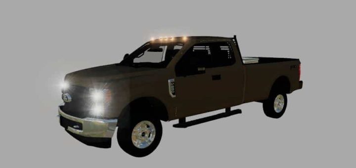 Мод авто Ford F250 v3.0 Farming Simulator 2019
