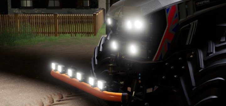 Мод BUMPER LIGHTS V1.0.0.0 Farming Simulator 2019