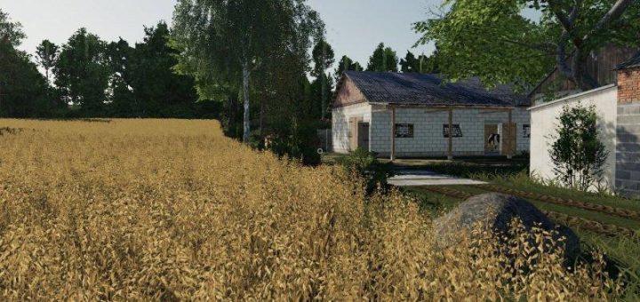 Мод карта Bolusiowo Map v2.0.0.0 Farming Simulator 19