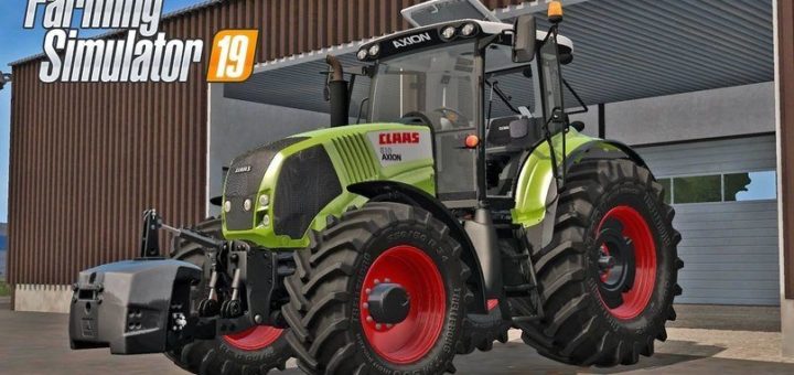 Мод трактор CLAAS AXION 800 810, 830, 850 V1.0.0.0 FS19
