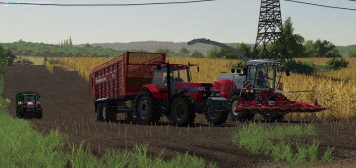 Мод карта CZECH MAP V2.0 Farming Simulator 19