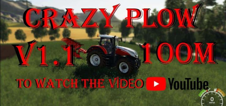 Мод плуг Crazy Plow (Agromasz POH5) Update v1.1 FS19