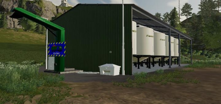 Мод FARMSILO (REWORKED BY BOB51160) V1.5 Farming Simulator 19