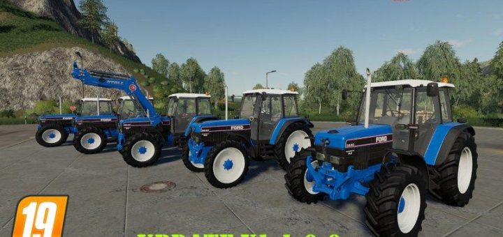 Мод трактор FORD 40ER SERIE V1.1.0.0 Farming Simulator 2019