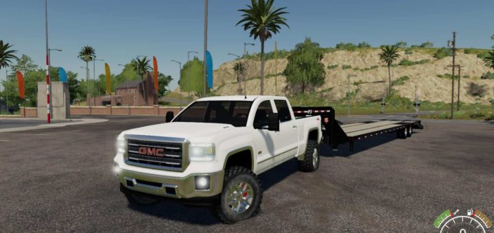 Мод авто 2016 GMC Sierra 2500HD v1.1.0.0 Farming Simulator 19
