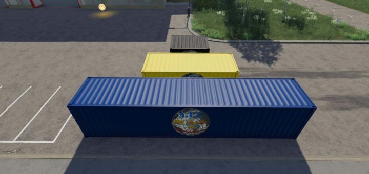 Мод ПАК ATC Container Pack v1.0.0.3 Farming Simulator 19