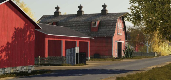 Мод картаAmerican Outback v3.0 Farming Simulator 19