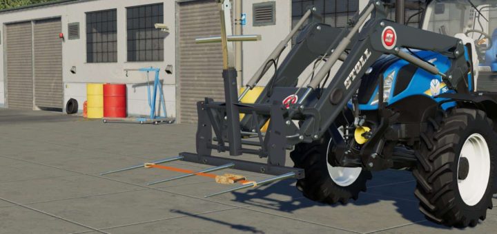 Мод вилы Bale Fork With Belts v1.0 Farming Simulator 2019