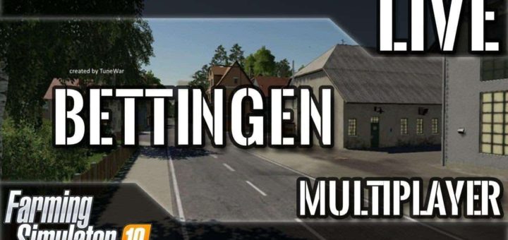 Мод карта Bettingen Map v1.0.0.0 Farming Simulator 19