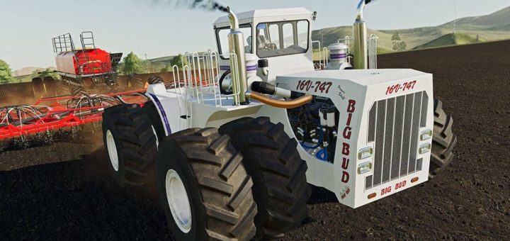 Мод трактор Big Bud 747 v1.0.0.0 Farming Simulator 19