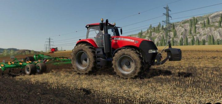 Мод трактор Case IH Magnum v1.0.0.0 Farming Simulator 19