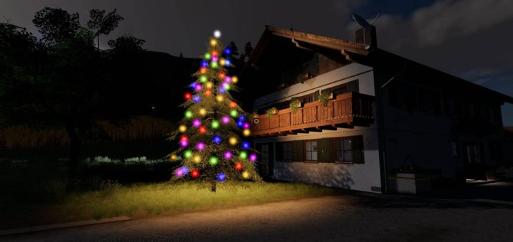 Мод елка Christmas Tree Farming Simulator 2019