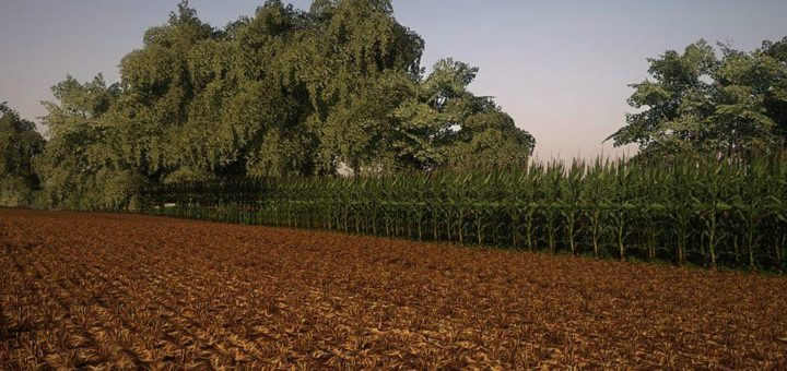 Мод текстуры Corn and Soybean textures v1.0 Farming Simulator 19