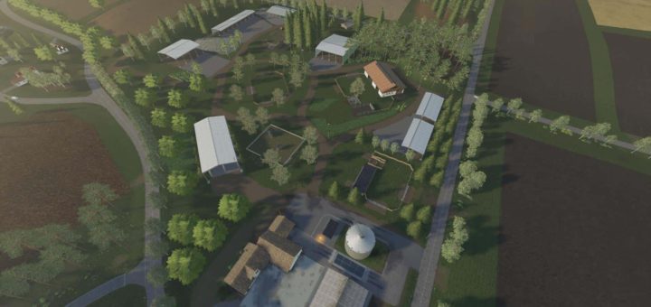 Мод карта ETA La Prairie Ardennaise v1.0 Fixed Farming Simulator 19