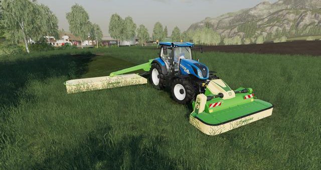 Мод сенокосилка Externe Modder Krone Easy Cut R 400 v1.0.0.0 FS19