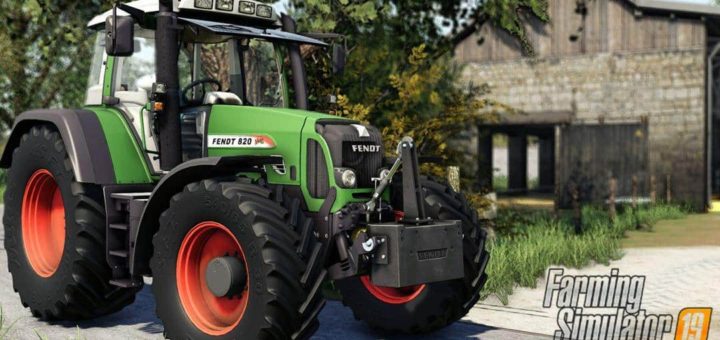 Мод трактор FENDT 800 VARIO TMS v1.0.0.0 Farming Simulator 19