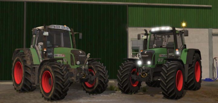 Мод трактор FENDT 800 Vario TMS Tjerk v1.0 Farming Simulator 19