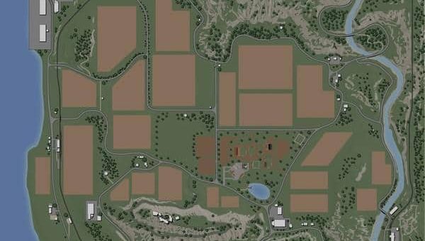 Мод карта Felsbrunn Edit By MC Farming Simulator 19