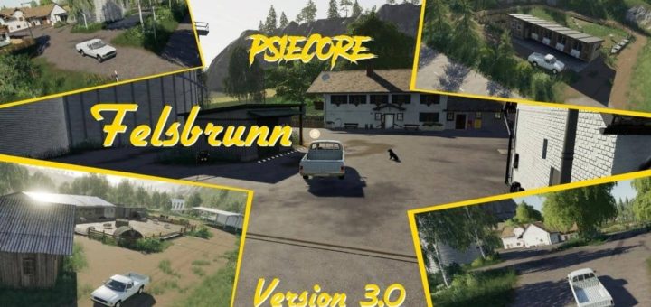 Мод карта Felsbrunn Umbau – Multiplayer fahig v3.0 Farming Simulator 19