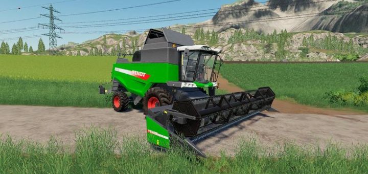 Мод комбайн Fendt 6275 L v1.0 Farming Simulator 19