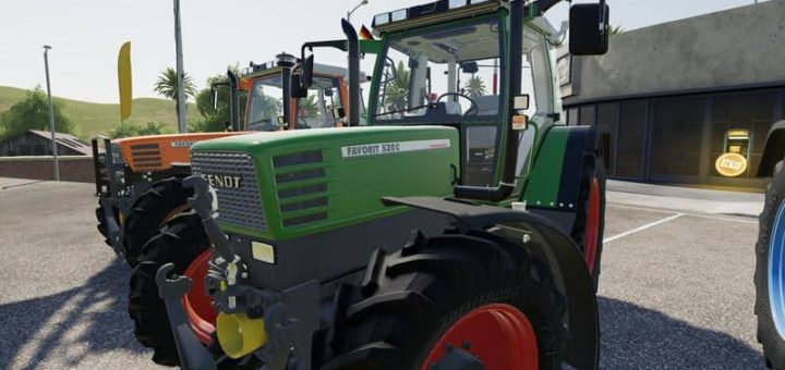 Мод трактор Fendt Favorit 509C – 520C v1.0 FS19
