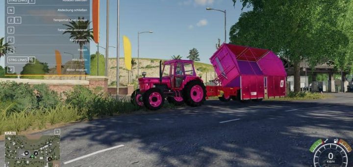 Мод Fiat 1300 Dt and Kroeger TKD 302 v1.1.0 Farming Simulator 19