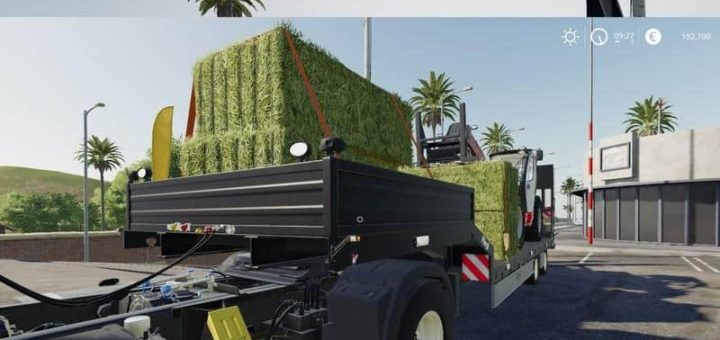 Мод прицеп Flielg semi trailer v1.0 Farming Simulator 2019