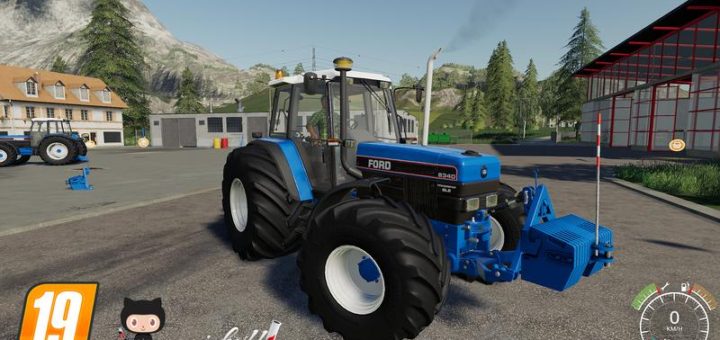 Мод трактор Ford 40er Series v1.2.0 Farming Simulator 19
