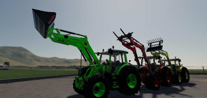 Мод консоль FrontLoader FZ60 v1.2 Farming Simulator 19