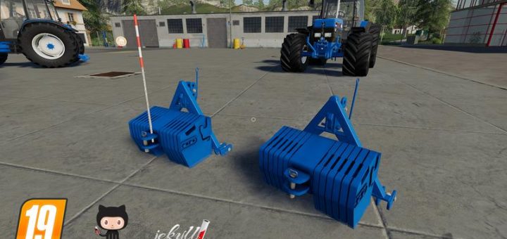 Мод противовес FRONTGEWICHT DER MARKE FORD V1.0 FS19