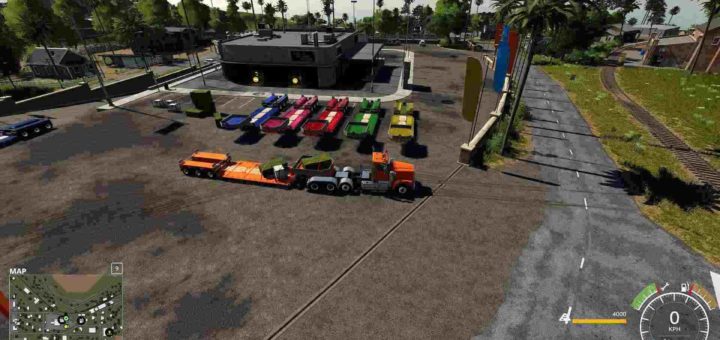 Мод трал Goldhofer STZ P3 v1.0 Farming Simulator 19