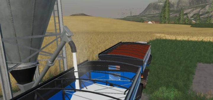 Мод прицеп Haul Master with trailer coupling v1.0 FS19