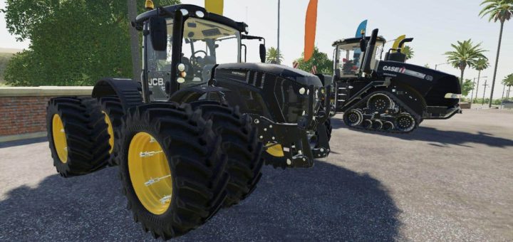 Мод трактор JCB Fastrac 4220 BY STEVIE FS19