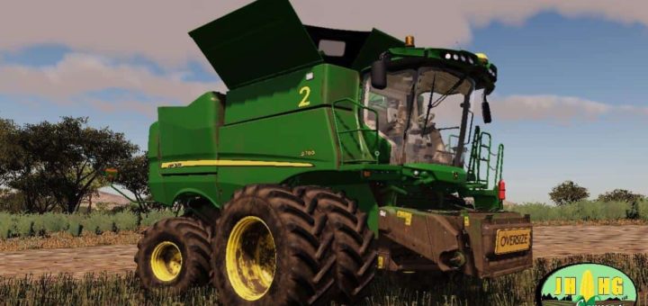 Мод комбайн JOHN DEERE S700 USA / AUSSIE V4.0 FS19