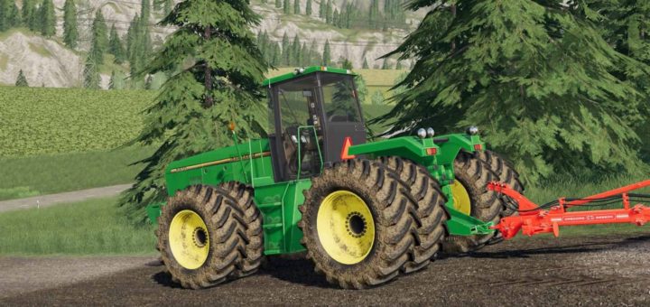 Мод трактор John Deere 8970 Series v1.0.0.0 Farming Simulator 2019